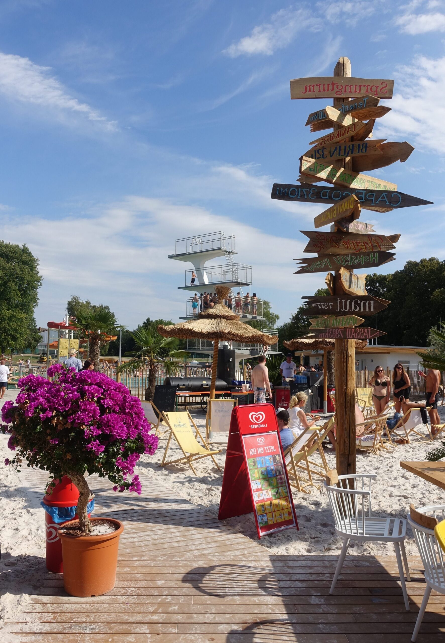 29.6., ab 13 Uhr Das Weender Sommer-Highlight: Beachparty im Parkbad Weende