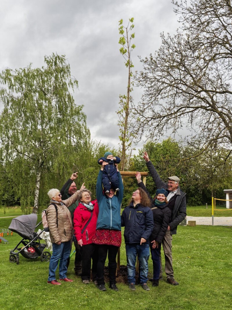 Baumspende für das Parkbad