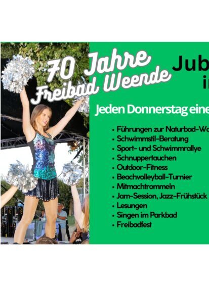 Jubiläumsprogramm in der Saison 2024